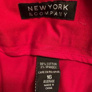 New York & Company Pants & Jumpsuits - π¦ New York & Company Red Trousers New York & Company Pants & Jumpsuits - π¦ New York & Company Red Trousers